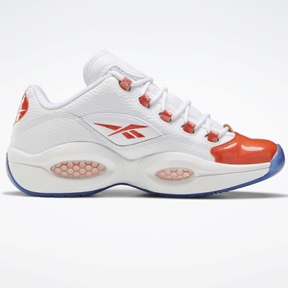 Reebok Question Low Vivid Orange - Picture 1 of 9